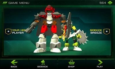 LEGO HeroFactory Brain Attack Android Game Image 1
