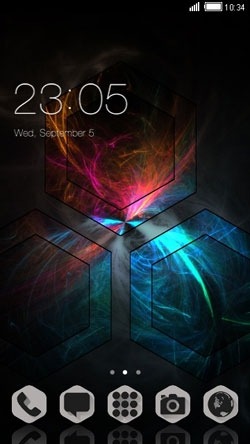 Hexa CLauncher Android Theme Image 1