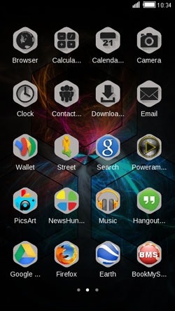 Hexa CLauncher Android Theme Image 2