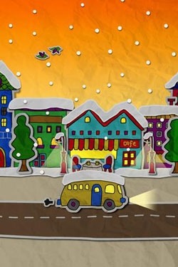 Paper Town Android Wallpaper Image 1