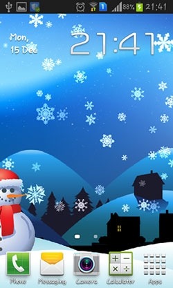 Christmas Magic Android Wallpaper Image 2