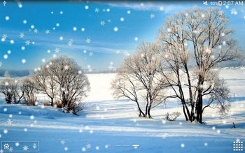 Winter Snow Android Wallpaper Image 2