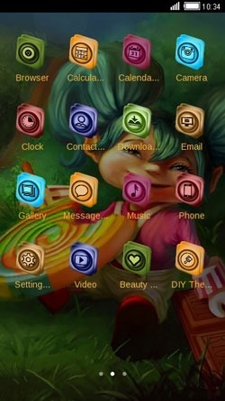 Candies CLauncher Android Theme Image 2