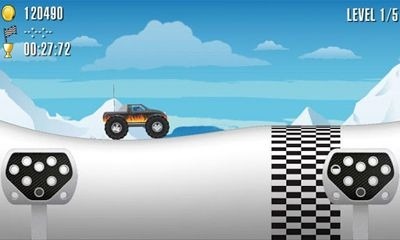 Crazy Wheels Monster Trucks Android Game Image 1