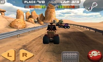 Tires of Fury Monster Truck Racing Android Game Image 1