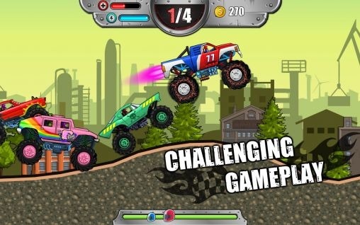 Monster Wheels: Kings of Crash Android Game Image 1