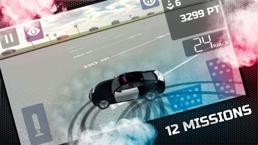 Police Car&#039;s Crazy Drift Android Game Image 1