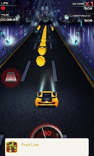 Speed City Night Car 3D Android Game Image 1