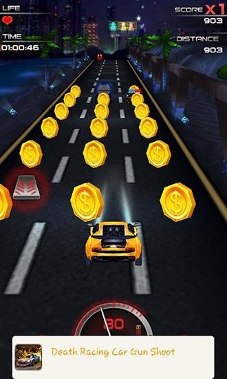 Speed City Night Car 3D Android Game Image 2