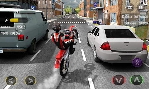 Race The Traffic Moto Android Game Image 1