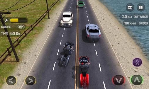 Race The Traffic Moto Android Game Image 2