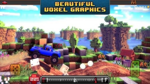 Blocky Roads Android Game Image 1