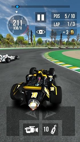 Thumb Formula Racing Android Game Image 1