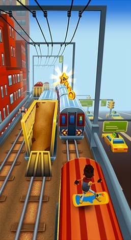 Subway Surfers: World Tour New York Android Game Image 1