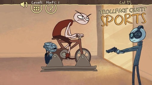 Trollface Quest: Sports Puzzle Android Game Image 1