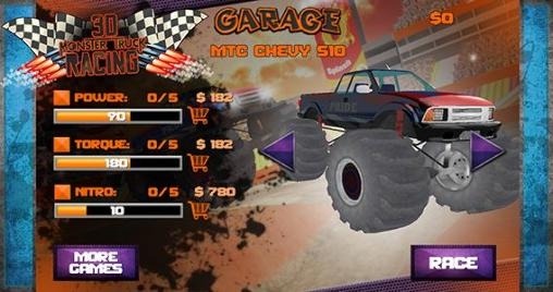3D Monster Truck Racing Android Game Image 1