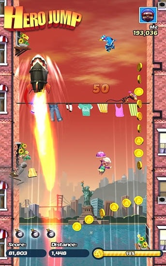Hero Jump Android Game Image 2