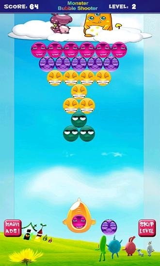 Monster Bubble Shooter HD Android Game Image 1