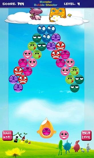 Monster Bubble Shooter HD Android Game Image 2