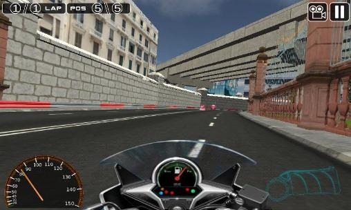Moto Racing 3D Android Game Image 2