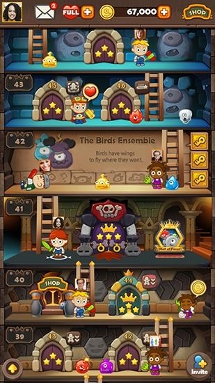 Monster Busters: Hexa Blast Android Game Image 2
