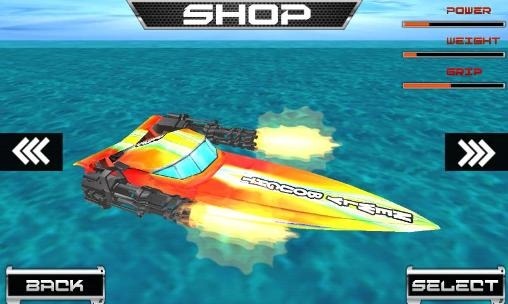 Power Boat: War Race 3D Android Game Image 1