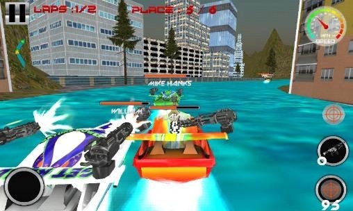 Power Boat: War Race 3D Android Game Image 2