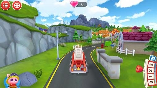 Pet Heroes: Fireman Android Game Image 2