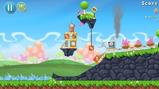Fling Monster: Defend Planet X Android Game Image 1
