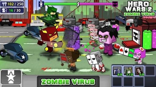 Hero Wars 2: Zombie Virus Android Game Image 1