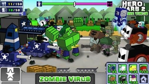 Hero Wars 2: Zombie Virus Android Game Image 2
