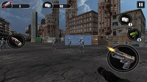 Lone Gunner Commando: Rush War Android Game Image 2