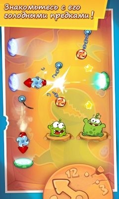 Cut the Rope Time Travel HD Android Game Image 1