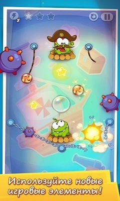 Cut the Rope Time Travel HD Android Game Image 2