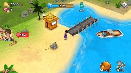 Paradise Resort: Free Island Android Game Image 1