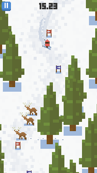 Skiing: Yeti Mountain Android Game Image 1