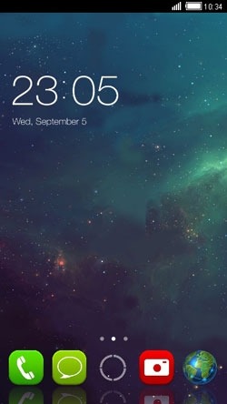 Cosmos CLauncher Android Theme Image 1