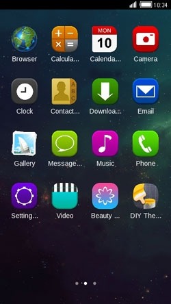 Cosmos CLauncher Android Theme Image 2