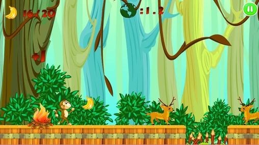 Jungle Monkey Run Android Game Image 1