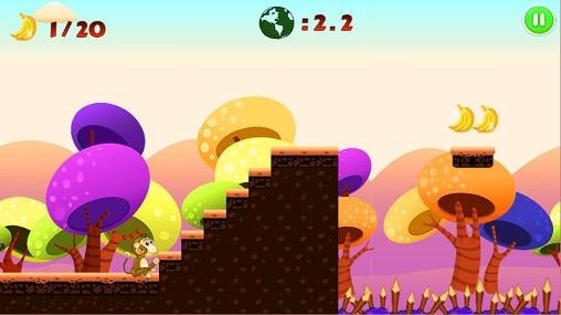 Jungle Monkey Run Android Game Image 2
