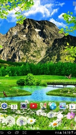 Summer Landscape Android Wallpaper Image 2
