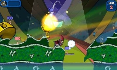 Worms 2 Armageddon Android Game Image 1