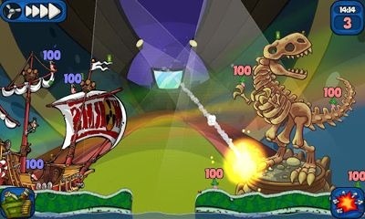 Worms 2 Armageddon Android Game Image 2