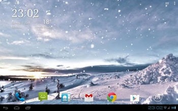 Snowfall 360 Android Wallpaper Image 1