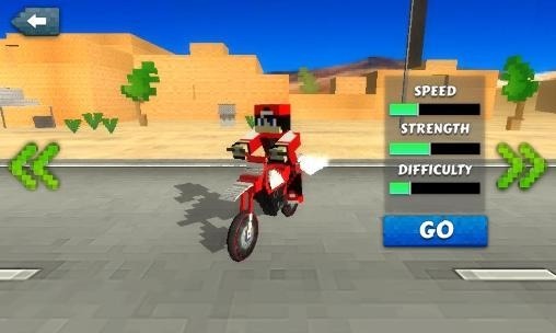 Dirtbike Survival: Block Motos Android Game Image 1