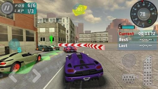 Hot Racer Android Game Image 1