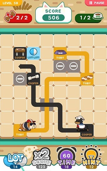 Puppy Flow Mania Android Game Image 2
