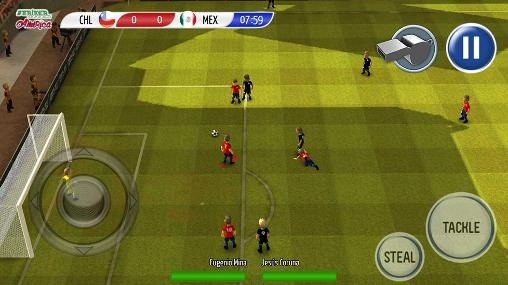 Striker Soccer: America 2015 Android Game Image 2