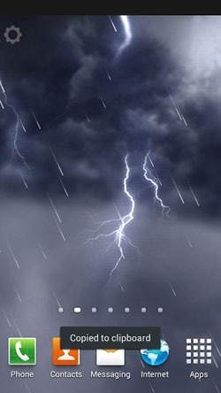 Lightning Storm Android Wallpaper Image 2