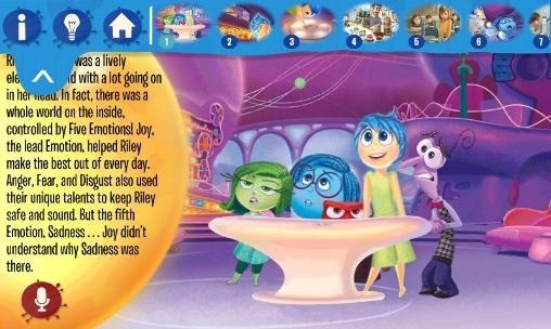 Inside Out: Storybook Deluxe Android Game Image 1